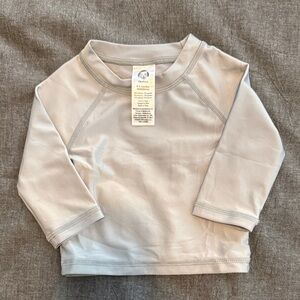 Gerber Baby gray L/S rash guard